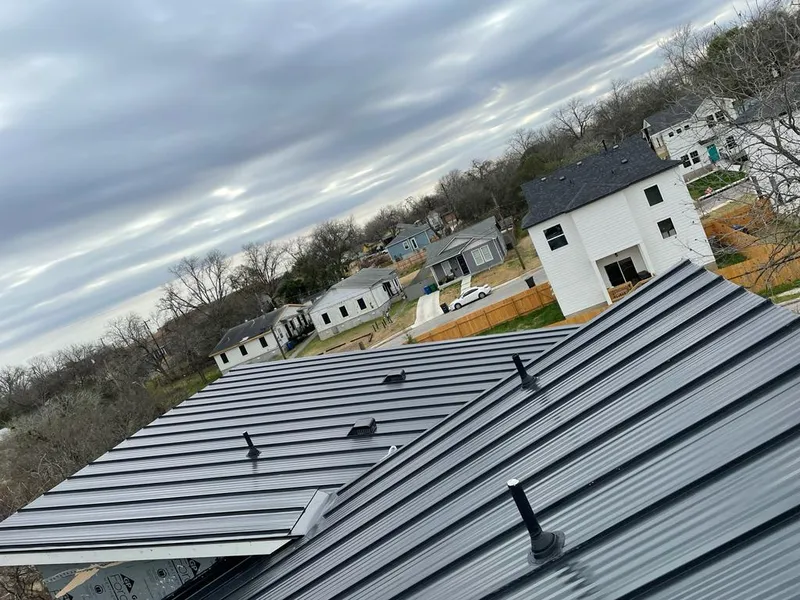 Standing seam metal roof panels with vents for Skylight Repair in High Springs